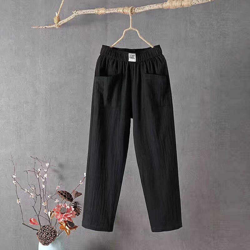 OLIVIA - Linen Blend Pants