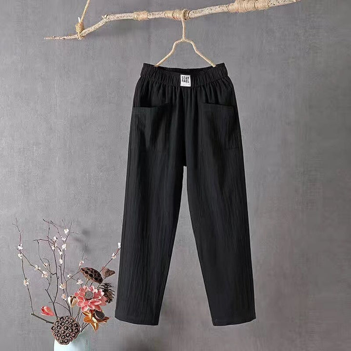 OLIVIA - Linen Blend Pants