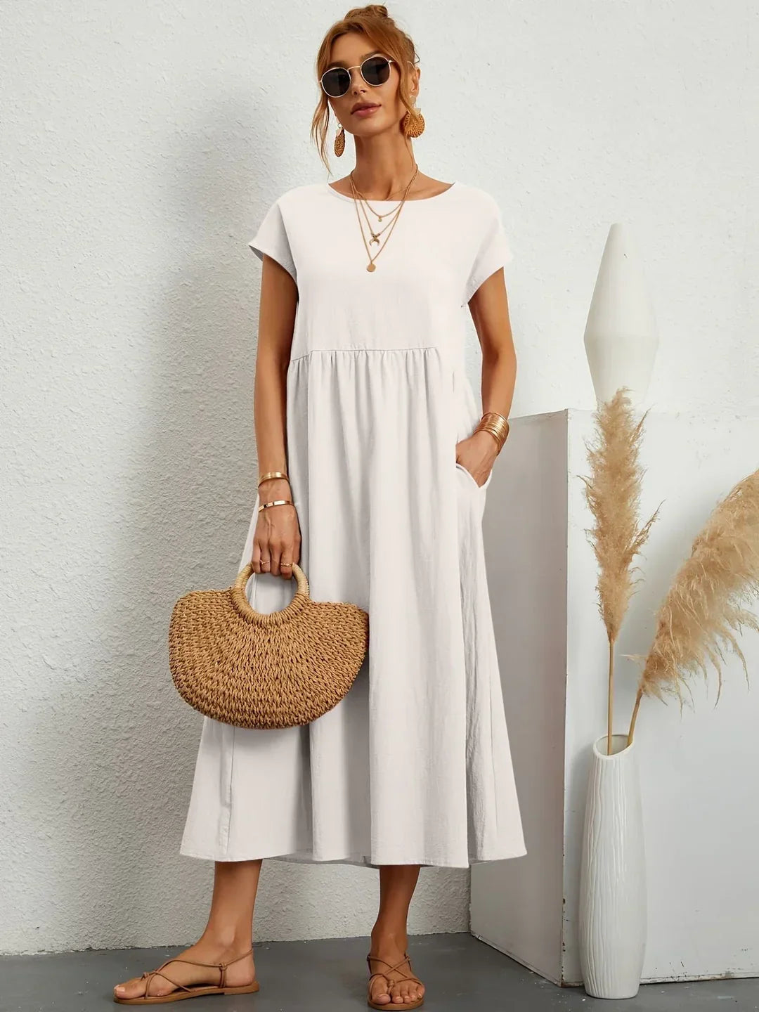 Jamie™ | Relaxed Cotton Dress