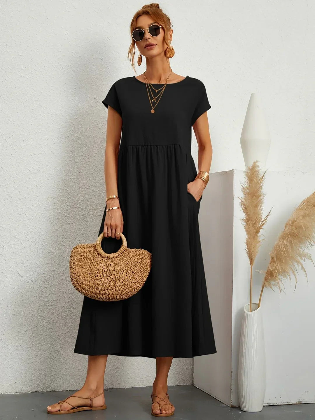 Jamie™ | Relaxed Cotton Dress