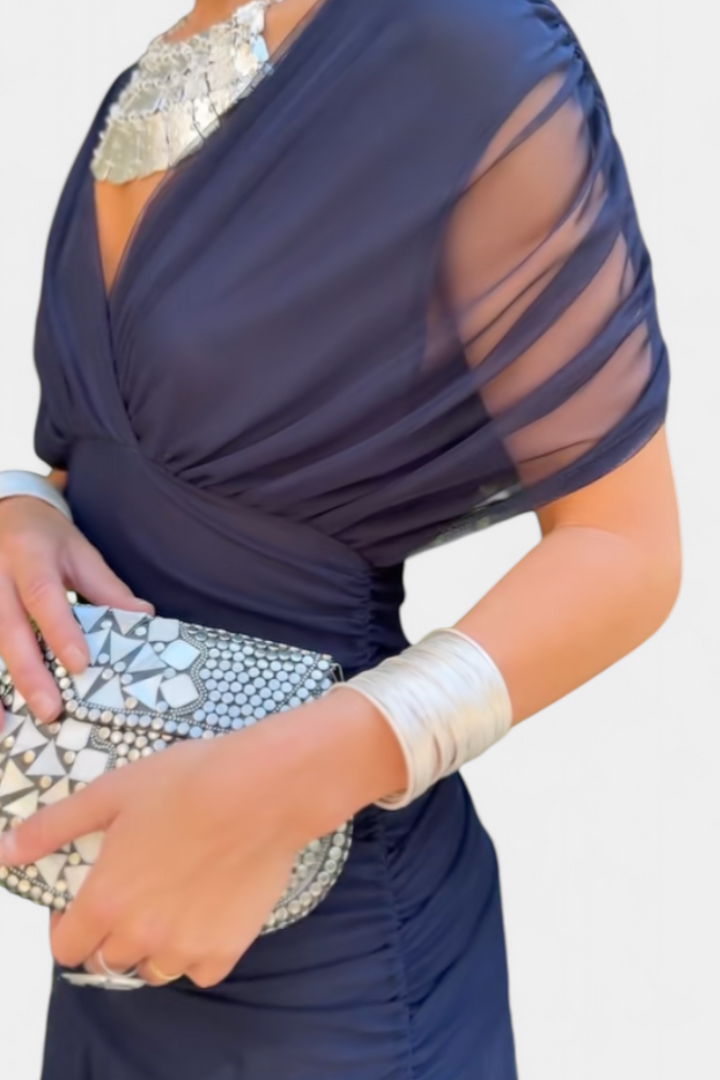 Mary | V-Neck Floral Maxi Dress