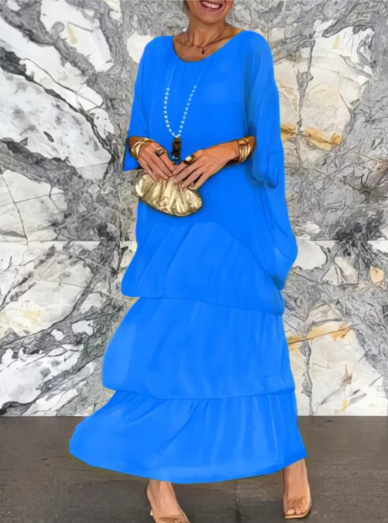 Debra | Elegant Maxi Dress with a Flowy Silhouette