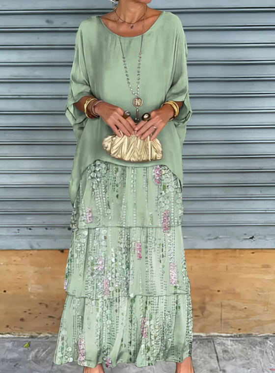 Debra | Elegant Maxi Dress with a Flowy Silhouette