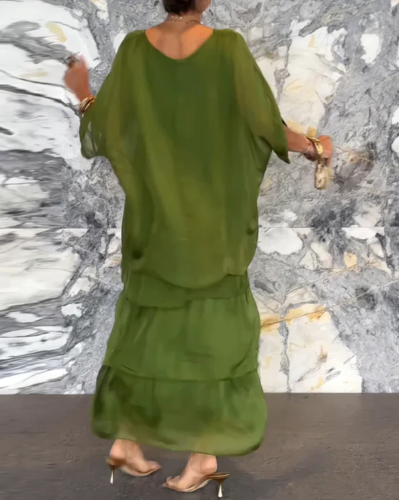 Debra | Elegant Maxi Dress with a Flowy Silhouette