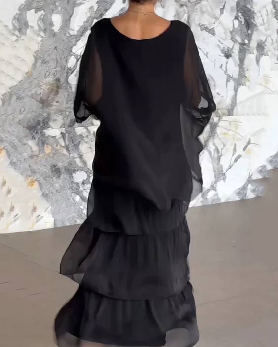 Debra | Elegant Maxi Dress with a Flowy Silhouette