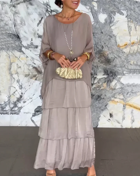 Debra | Elegant Maxi Dress with a Flowy Silhouette