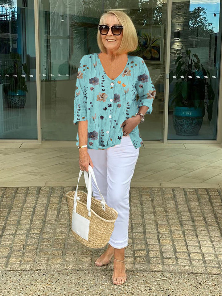 Esther | CHIC FLORAL BLOUSE