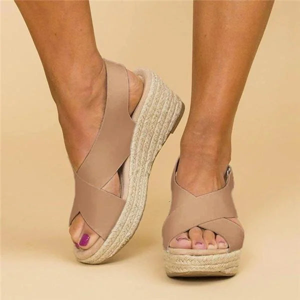 Grace - Orthopedic Wedge Espadrilles