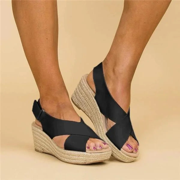 Grace - Orthopedic Wedge Espadrilles
