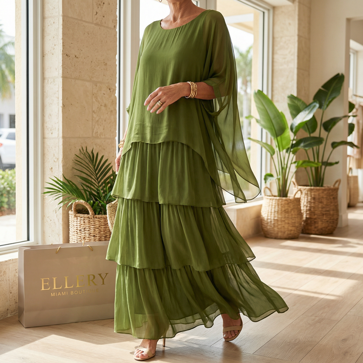 Debra | Elegant Maxi Dress with a Flowy Silhouette