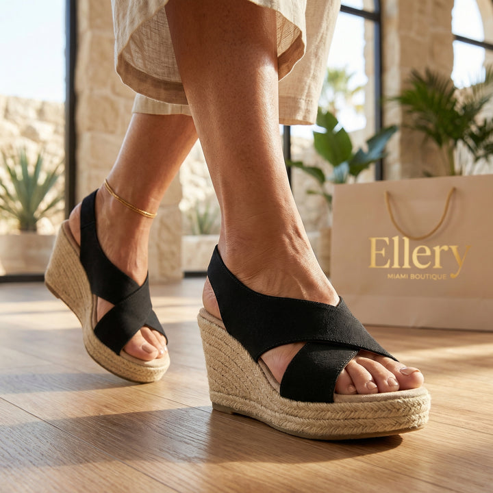 Grace - Orthopedic Wedge Espadrilles